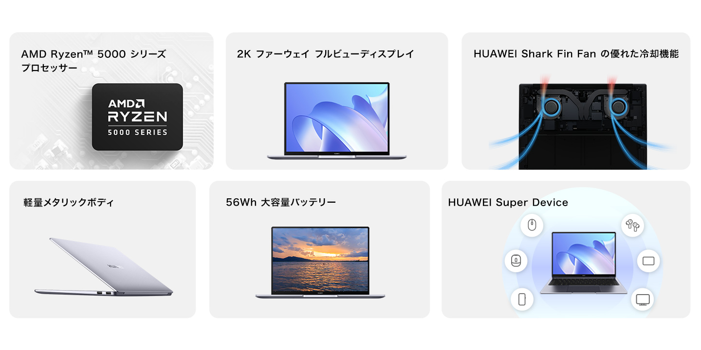 HUAWEI MateBook 14 AMD 2022を購入-HUAWEI JP